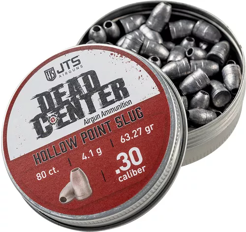 JTS DEAD CENTER SLUGS 30 CAL – HOLLOW POINT 63.27 GR 80CT
