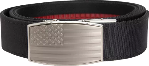 NEXBELT ASTON USA EMBOSSED GUN – BELT 1.5″ BLK UP TO 50″ WAIST