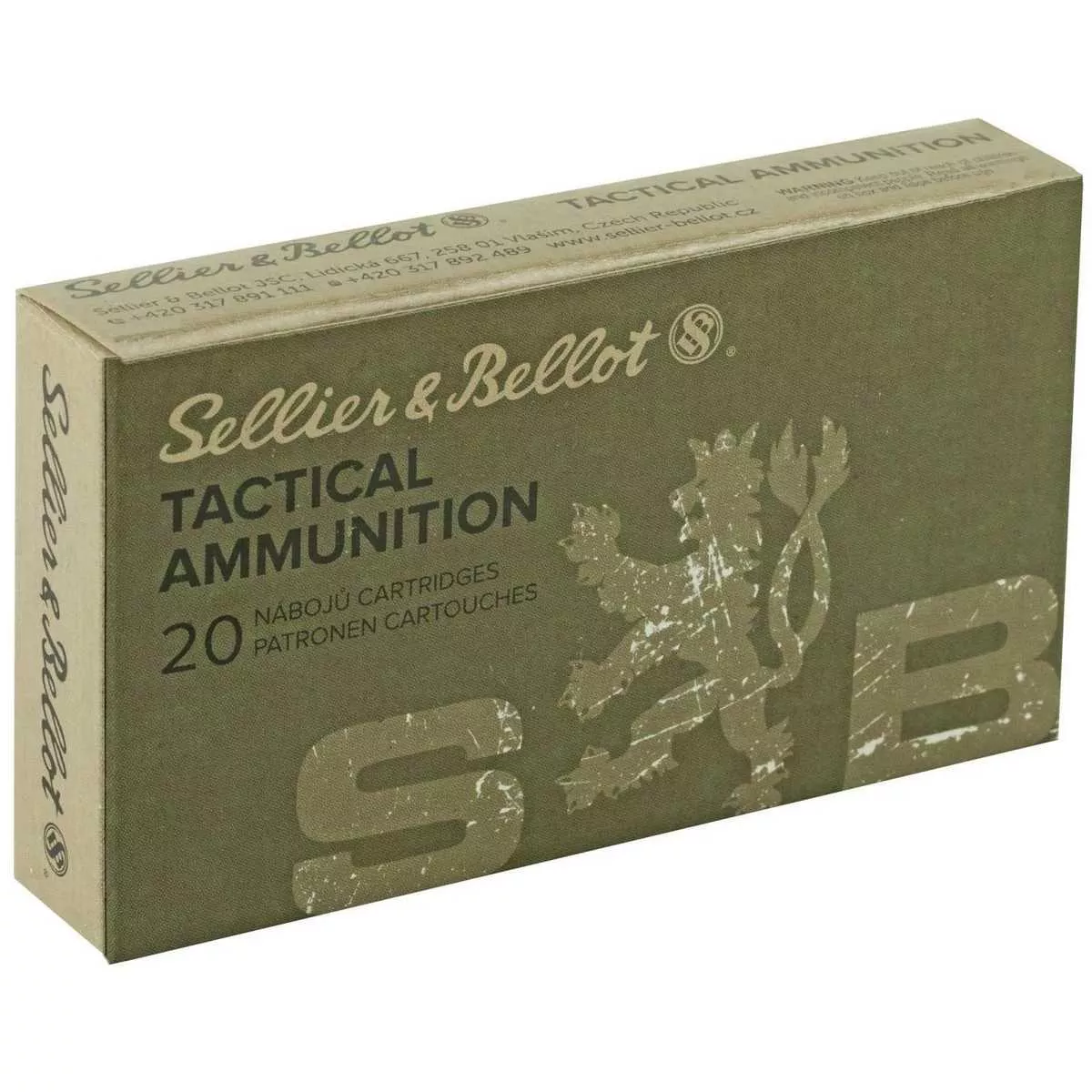 Sellier & Bellot 7.62x39mm Rifle Ammunition